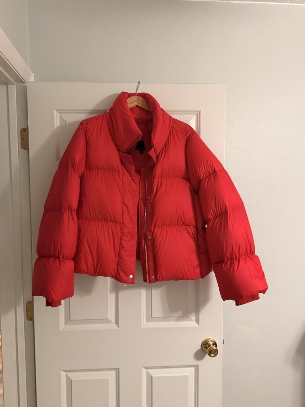 Banana Republic Red Women's Downs Short Jacket Size L